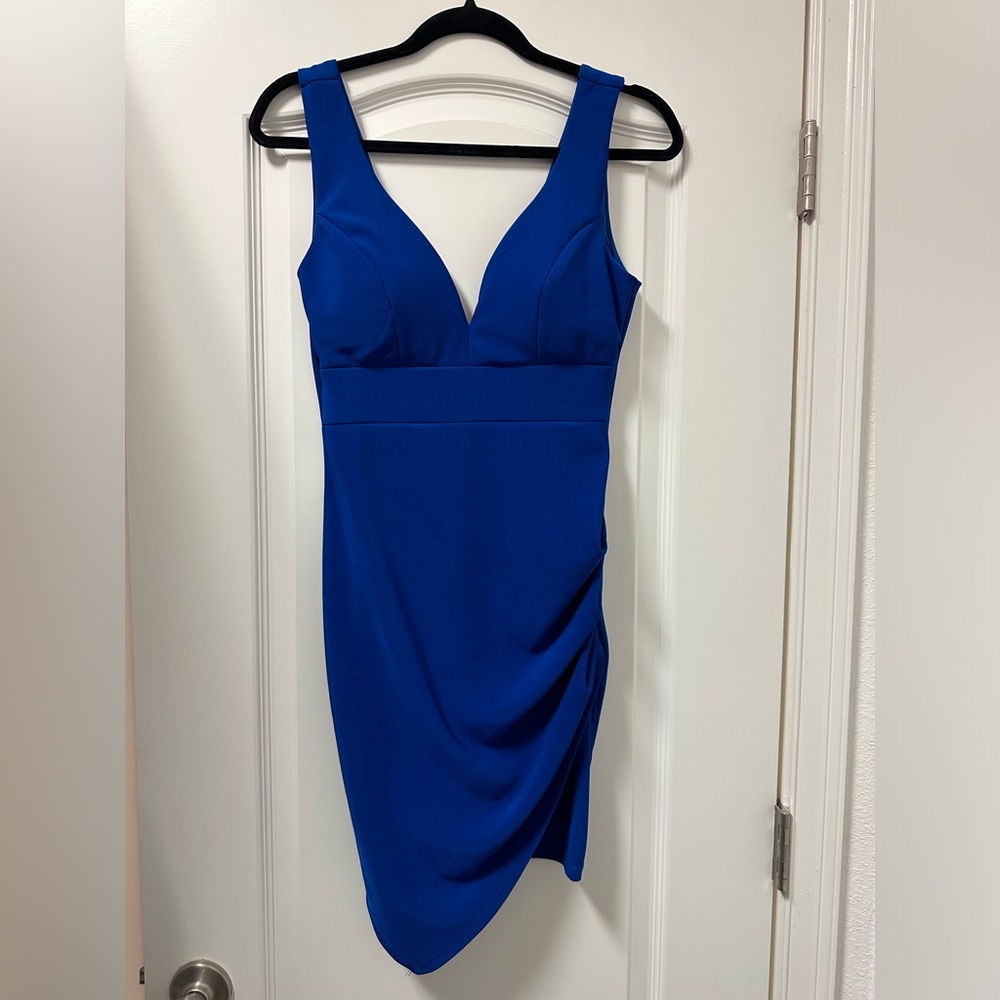 Honey and Rosie size small royal blue dress